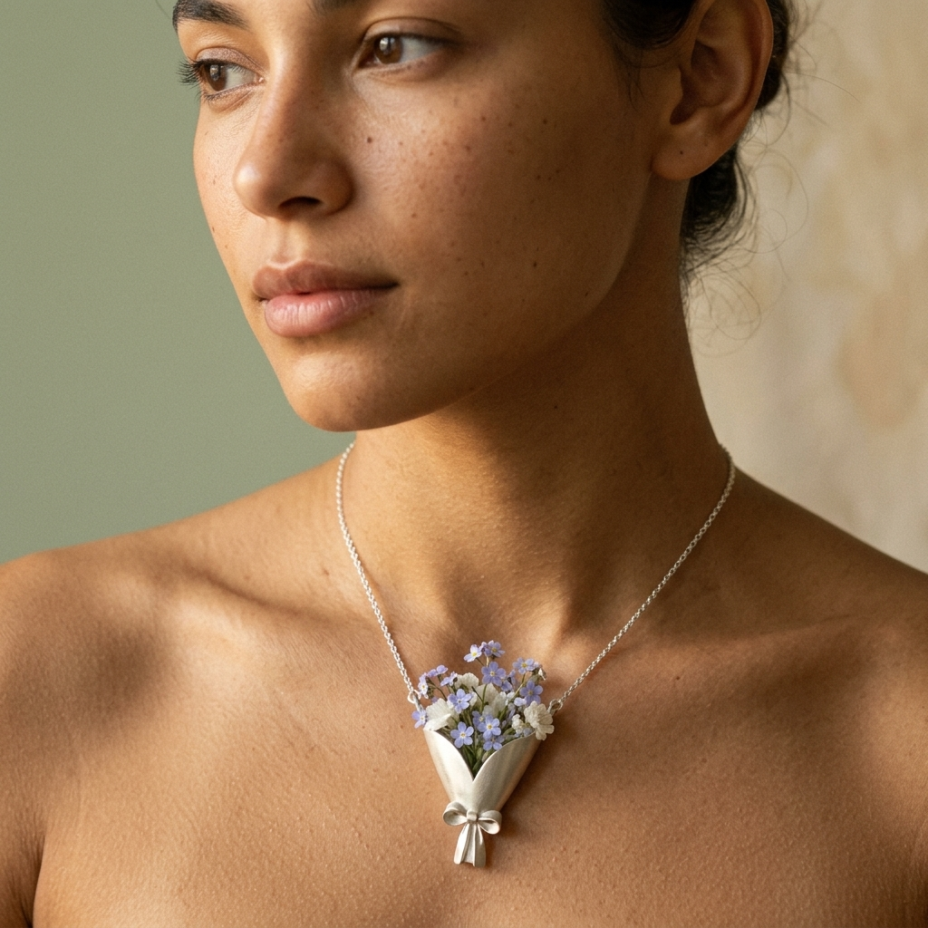 Collar Porta Flores